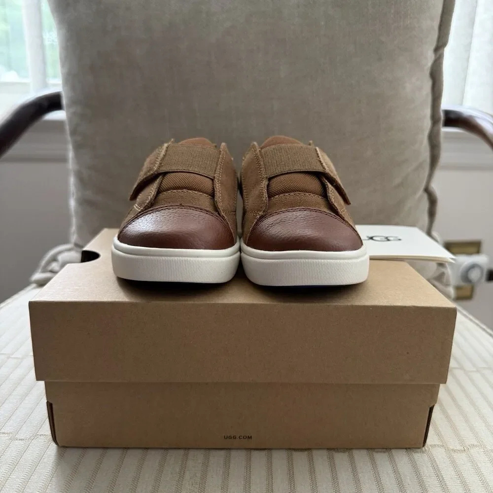 UGG Toddlers Rennon Low Shoes | Chestnut | 1117454T-CHE | Authentic New - Size 8